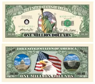 Liberty One Million Dollar Bill