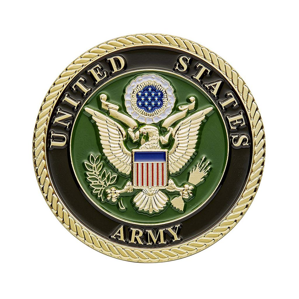 United States Army Challenge Coin Prayer – American Art Classics