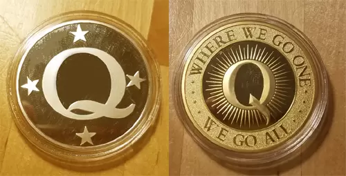 Where We Go One We Go All coin back