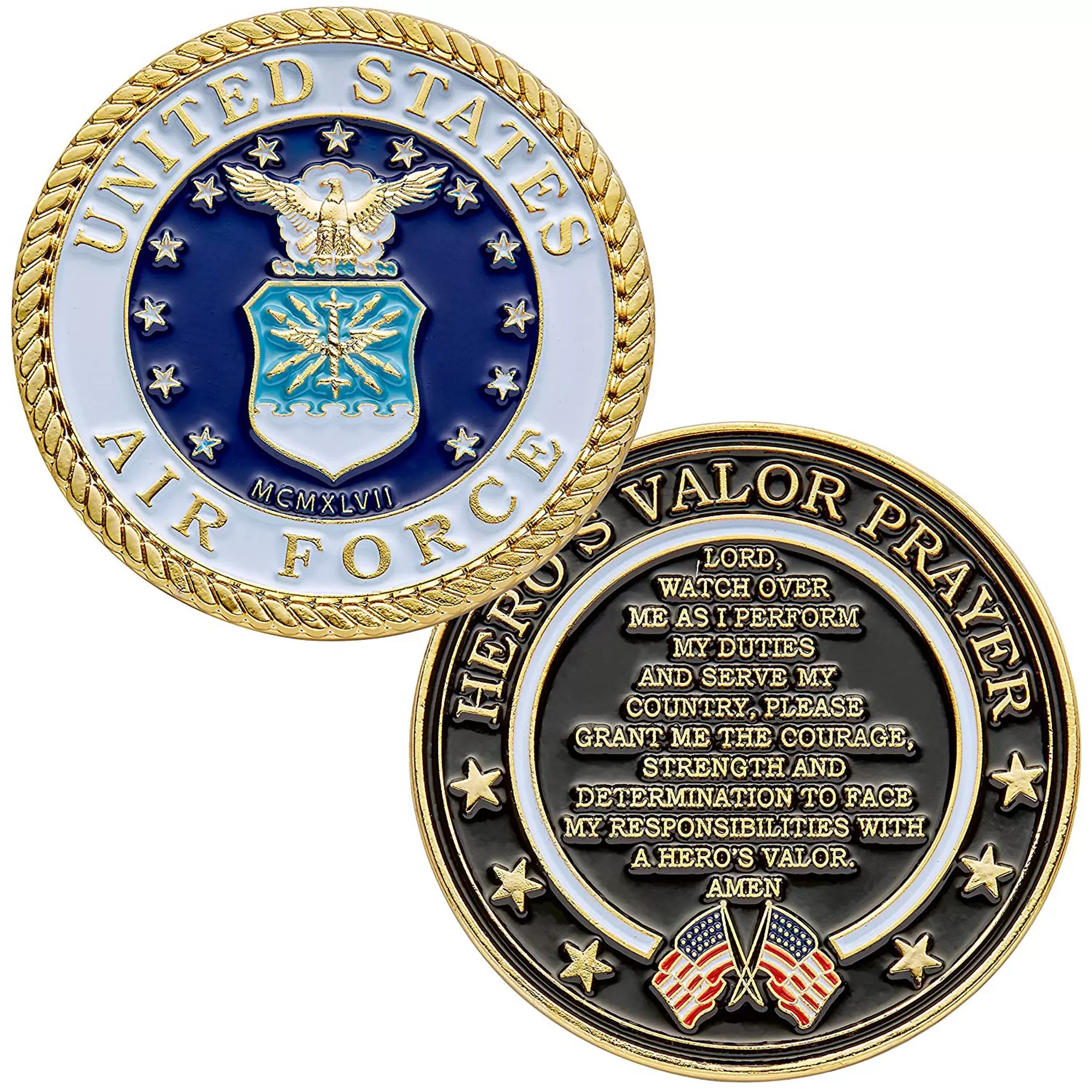 United States Air Force Prayer Challenge Coin