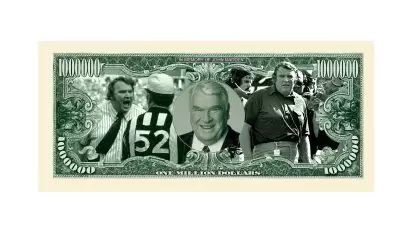 John Madden Million Dollar Novelty Collectible Bills - Image 3