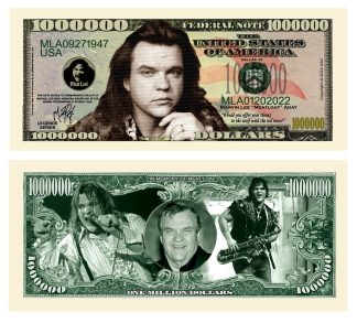Lynyrd Skynyrd Million Dollar Bill Set of 50 