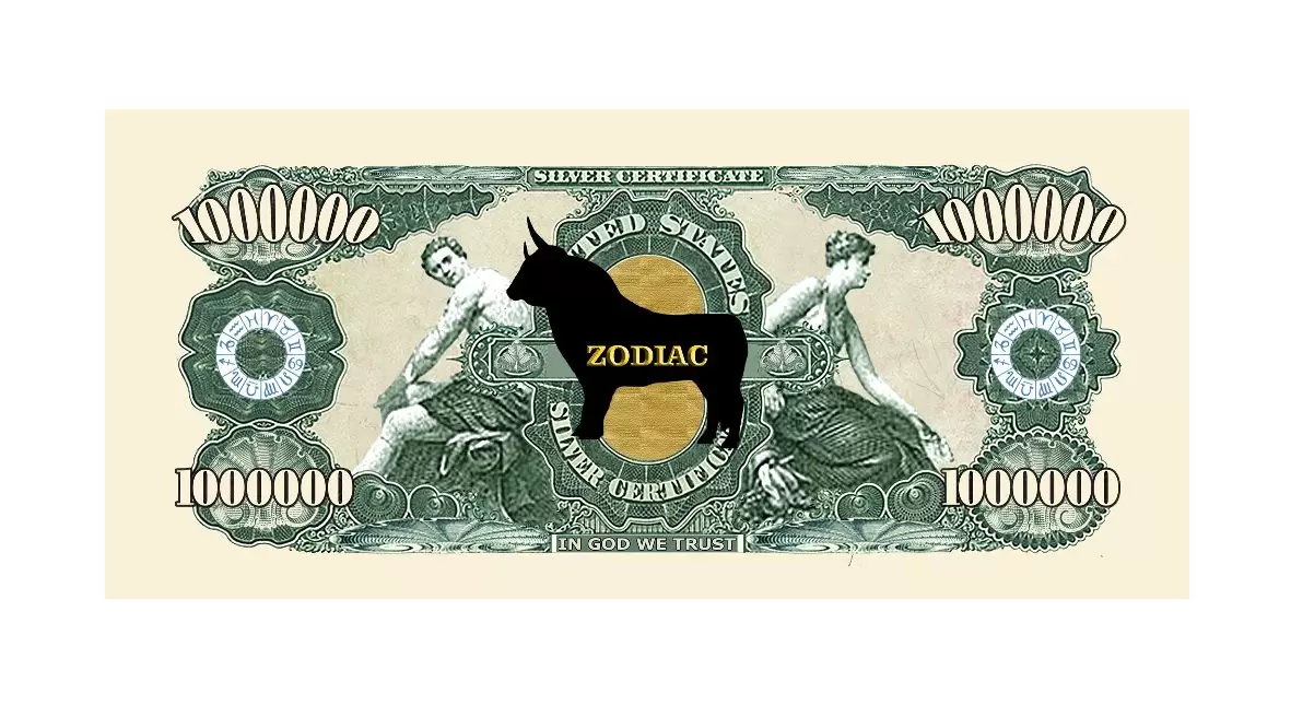 Taurus Zodiac One Million Dollar Bill - Image 3