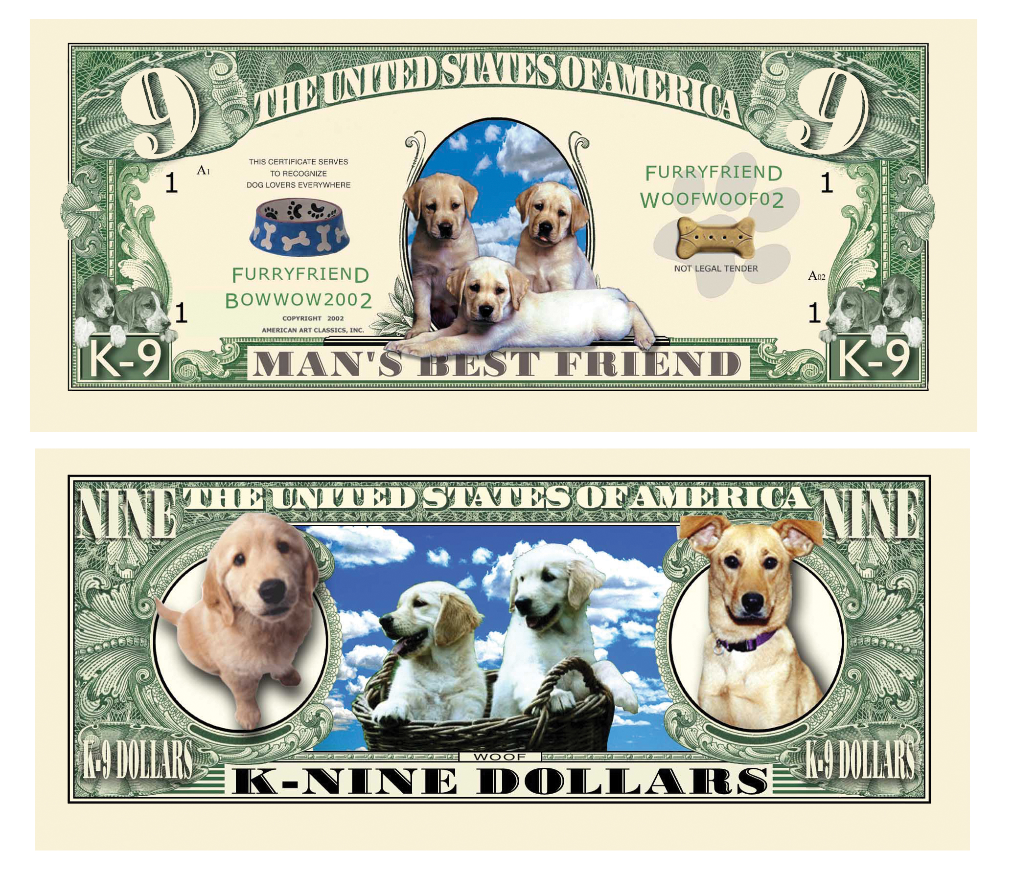 dog novelty bill